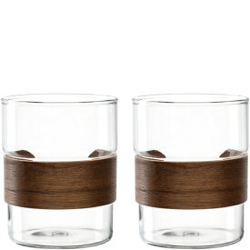 Leonardo｜レオナルド コーヒーカップ＆スリーブ（2個） LEONARDO (レオナルド) クリアー 055198