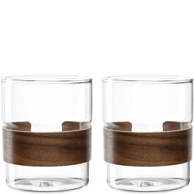 Leonardo｜レオナルド コーヒーカップ＆スリーブ（2個） LEONARDO (レオナルド) クリアー 055199