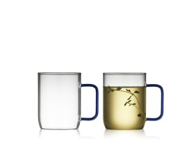 LYNGBY GLAS マグ 400ml (2P) TORINO Lyngby Glas (リュンビューグラス) ブルー 32767