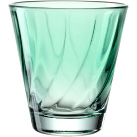 Leonardo｜レオナルド タンブラー 215ml TWIST グリーン 4P LEONARDO (レオナルド) グリーン 046968
