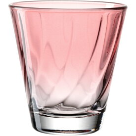 Leonardo｜レオナルド タンブラー 215ml TWIST レッド 4P LEONARDO (レオナルド) レッド 046969