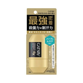 マンダム｜mandom ギャツビー EXプレミアムタイプデオドラントロールオン ハーブ&ムスク (医薬部外品) 60mL
