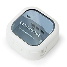 ULTRAWAVE｜ウルトラウェーブ 充電式歯ブラシ除菌キャップ ULTRAWAVE ホワイト FF-TS02