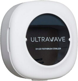 ULTRAWAVE｜ウルトラウェーブ 歯ブラシ除菌キャップ 乾燥付き ULTRAWAVE ホワイト FF-TS01