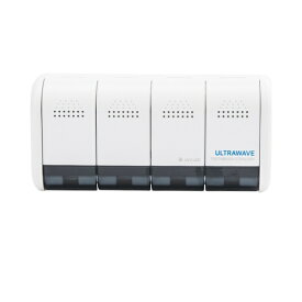 ULTRAWAVE｜ウルトラウェーブ 歯ブラシ除菌器ホルダー 4本収納 ULTRAWAVE ホワイト FF-TS04