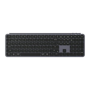 Keychron�b�L�[�N���� �L�[�{�[�h B6 Pro(�p��z��) �X�y�[�X�O���[ B6P-K1-US [�L���E���C�����X /Bluetooth�EUSB-A�{USB-C]