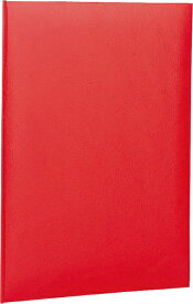 ナカバヤシ 証書ファイル レザー A4 赤 FSL-A4R
