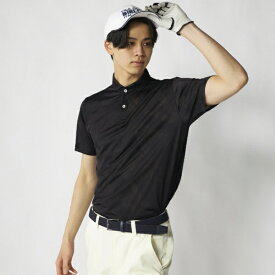 フィラゴルフ｜FILA GOLF メンズ 半袖シャツ ブラック 746623 [メンズ /Lサイズ]【返品交換不可】