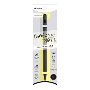 �g���j�e�B�bTrinity �k�^�b�`�y���FiPad�p/USB-C�[�d���lfor iPad��p �X�^�C���X�y�� �u���b�N TR-IPD25-SP-BK