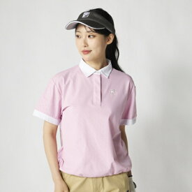 フィラゴルフ｜FILA GOLF レディース 半袖シャツ ピンク 756664 [レディース /Mサイズ]【返品交換不可】