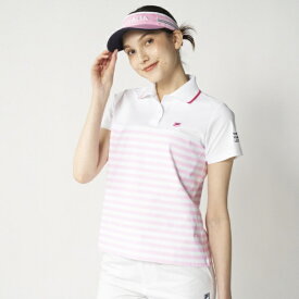 フィラゴルフ｜FILA GOLF レディース 半袖シャツ ホワイト 756632 [レディース /Mサイズ]【返品交換不可】