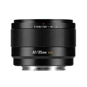 ���H���b7artisans 7Artisans LITE 35mm F1.8 AF APS-C �\�j�[E�}�E���g 7A-35F18AF-E-B