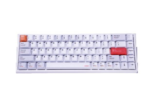 Everglide�b�G�o�[�O���C�h �Q�[�~���O�L�[�{�[�h(���s�b�h�g���K�[�Ή�) AE68 Pro(�p��z��) �z���C�g EV-AE68P-WH [�L��]