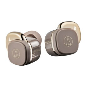 【エントリーで最大2万ポイント当たる｜7/26まで】 オーディオテクニカ｜audio-technica フルワイヤレスイヤホン カフェラテ ATH-SQ1TW2NC CA [カナル型 /ノイズキャンセリング対応]