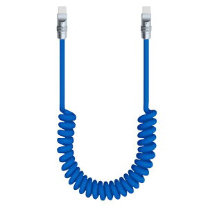 ���{�g���X�g�e�N�m���W�[�bJTT USB-C �� USB-C�P�[�u�� [�[�d /�]�� /1.5m /PD100W /USB2.0] �u���[ JT-COIL100WCC-BL [USB-C �� USB-C]