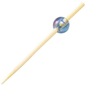 ヤマコー｜YAMACO 用美 業務用 ビーズ串 5cm 青（50本入）yamaco21615