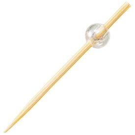 ヤマコー｜YAMACO 用美 業務用 ビーズ串 5cm クリアー（50本入）yamaco21617