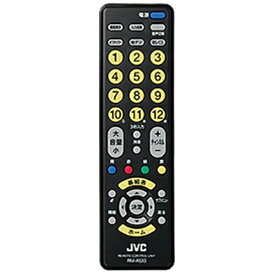 JVC｜ジェイブイシー テレビ用リモコン ブラックイエロー RM-A533-BY [単3電池×2本(別売)][RMA533BY]