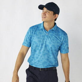 フィラゴルフ｜FILA GOLF メンズ 柄半袖シャツ ターコイズ 746651 [メンズ /LLサイズ]【返品交換不可】