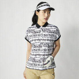 フィラゴルフ｜FILA GOLF レディース 半袖シャツ ホワイト 756666 [レディース /Lサイズ]【返品交換不可】