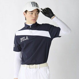 フィラゴルフ｜FILA GOLF メンズ 半袖シャツインナーセット ネイビー 746500 [メンズ /Lサイズ]【返品交換不可】
