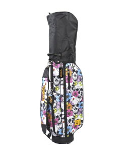 ���E�h�}�E�X�S���t�bLoud Mouth Golf 8.5�^�y�ʃJ�[�g�o�b�O Neon Skull Flowers 866985 [47�C���`�Ή� /��2.6kg]