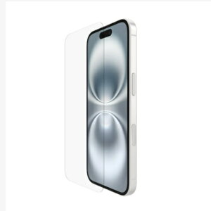 BELKIN�b�x���L�� ScreenForce iPhone 16/15/14 Pro�p UltraGlass 2 Lite ���˖h�~�X�N���[���v���e�N�^�[ OVA273QC