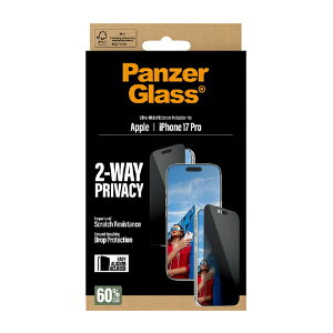 PanzerGlass�b�p���U�O���X iPhone 17 Pro PanzerGlass 2-Way Privacy Screen Protector UWF ����t�� PG25586