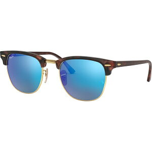���C�o���bRayBan CLUBMASTER RB3016 114517 51mm �T���h�n�o�i×�S�[���h/�u���[�t���b�V��