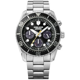 エンジェルクローバー｜Angel Clover シークルーズ ソーラー クロノ [Sea Cruise Solar Chrono] 1年保証 ブラック SCC42SBK [正規品]