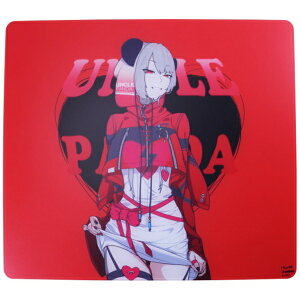 UNCLEPANDA �Q�[�~���O�}�E�X�p�b�h [450x400x4mm] �K���X�}�E�X�p�b�h RED UP-GLASS-RED