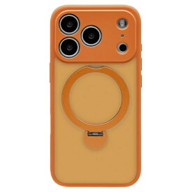 ラスタバナナ｜RastaBanana iPhone 17 Pro ZEROSAFE 極 回転スタンド 磁力充電対応 フロストオレンジ 9391IP5BZSFSFOR