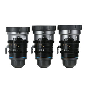 SIRUI�b�V���C IronStar�}�E���g�������A�i�����t�B�b�N�����Y 1.5x Full Frame 3�{�Z�b�g(35/45/60mm) PL/�u���[�t���A(EF�A�_�v�^�[/�t�B���^�[2��t) SIRUI IRON-3S-B+292A-JP [�P�œ_�����Y]