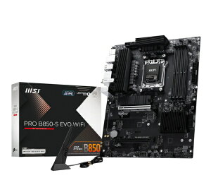 MSI�b�G���G�X�A�C �}�U�[�{�[�h(Socket AM5) PRO B850-S EVO WIFI [ATX]