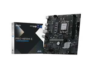MSI�b�G���G�X�A�C �}�U�[�{�[�h(LGA1851) PRO H810M-E [MicroATX]