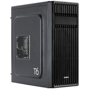 ZALMAN�b�U���}�� PC�P�[�X [ATX /Micro ATX /Mini-ITX] �u���b�N T6
