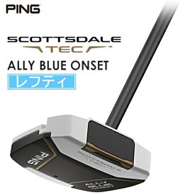 ピン｜PING レフティ パター SCOTTSDALE TEC ALLY BLUE ONSET CB [36インチ /メンズ /左利き用]