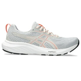 アシックス｜asics ランニングシューズ GEL-CONTEND 9 GLACIER GREY×PEARL PINK 1012B678 [レディース /24.5cm /幅:Medium(EE相当)]【返品交換不可】
