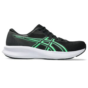 �A�V�b�N�X�basics �����j���O�V���[�Y PATRIOT 14 BLACK×VITAL GREEN 1011C050 [�����Y /26.5cm /��:Medium(EE����)]�y�ԕi�����s�z