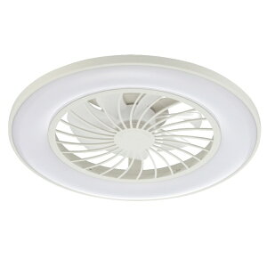 �I�[���d�@�bOHM ELECTRIC �t�@���t��LED�V�[�����O���C�g 12���p �������F �� LE-YF49T12Y-W [�����R���t�� /12�� /���F�`�d���F]