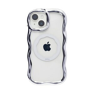 HAMEE�b�n�~�B [iPhone 15/14/13��p]iFace BeBling MagSynq �N���A�P�[�X iFace �V���o�[ 41-190177