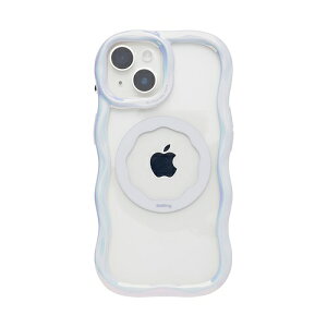 HAMEE�b�n�~�B [iPhone 15/14/13��p]iFace BeBling MagSynq �N���A�P�[�X iFace �z���C�g�I�[���� 41-190184