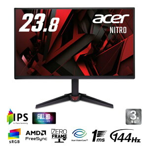 ACER�b�G�C�T�[ �Q�[�~���O���j�^�[ Nitro VG240YP6bmipx [23.8�^ /�t��HD(1920×1080) /���C�h /144Hz]