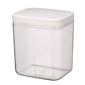 CB Japan｜シービージャパン ワンタッチ開閉 密閉保存容器2L ホワイト