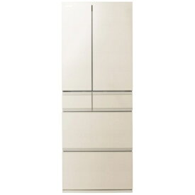 買替えで10000pt進呈(9/2まで) 東芝｜TOSHIBA 冷蔵庫 FREEZA（フリーザ）WFシリーズ グレインアイボリー GR-A590WF-UC [幅68.5cm /586L /6ドア /観音開きタイプ /2026年]【無料延長保証&無料基本設置料】