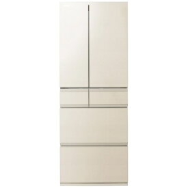 買替えで10000pt進呈(9/2まで) 東芝｜TOSHIBA 冷蔵庫 FREEZA（フリーザ）WFシリーズ グレインアイボリー GR-A540WF-UC [幅68.5cm /535L /6ドア /観音開きタイプ /2026年]【無料延長保証&無料基本設置料】