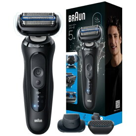 【エントリーで最大2万ポイント当たる｜7/26まで】 BRAUN｜ブラウン 53-N52000s 電気シェーバー シリーズ5+ ブラック [3枚刃 /AC100V-240V]