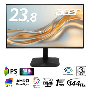 ACER�b�G�C�T�[ PC���j�^�[ KA0 �u���b�N KA240YP6bmix [23.8�^ /�t��HD(1920×1080) /���C�h /144Hz]