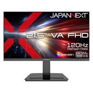 JAPANNEXT�b�W���p���l�N�X�g USB-C�ڑ� PC���j�^�[ JN-215V120F-C6 [21.5�^ /�t��HD(1920×1080) /���C�h /120Hz]