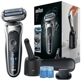 【エントリーで最大2万ポイント当たる｜4/23まで】 BRAUN｜ブラウン 73-S85010cc 電気シェーバー シリーズ7 シルバー [3枚刃 /AC100V-240V]